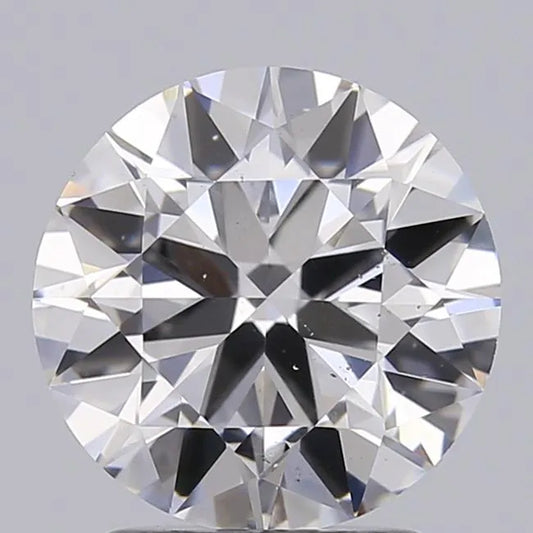 2.00ct Round Lab Grown Diamond (Colour D, Clarity VS2, Cut VG, IGI Certified)