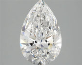 2.01ct Pear Lab Grown Diamond (Colour E, Clarity SI1, IGI Certified)