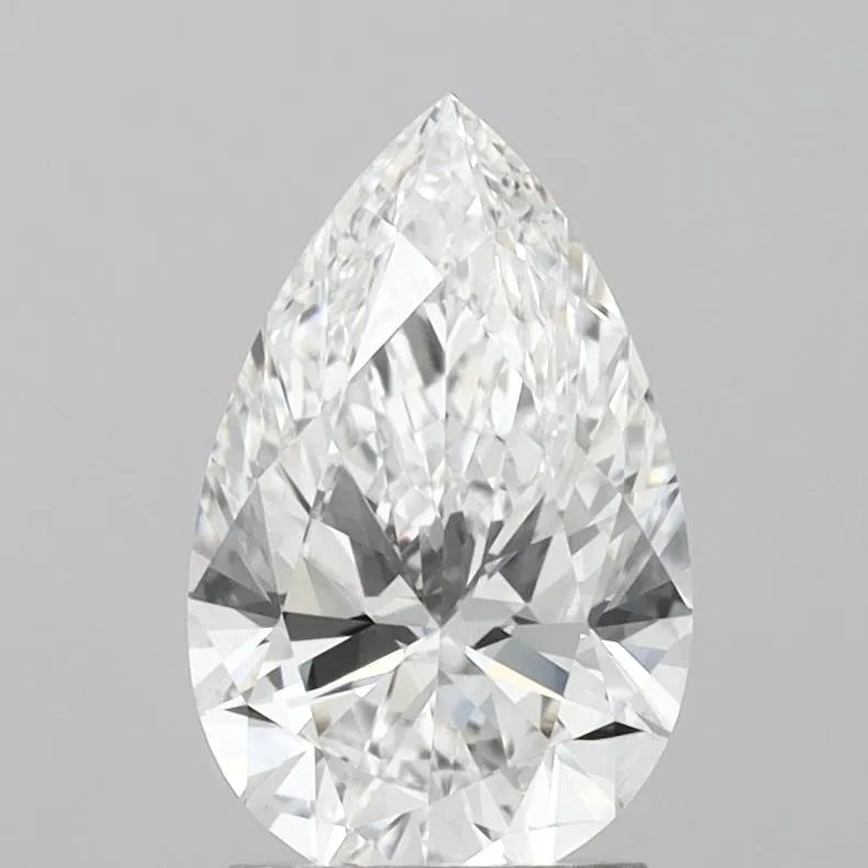 2.02ct Pear Lab Grown Diamond (Colour D, Clarity VVS2, IGI Certified)