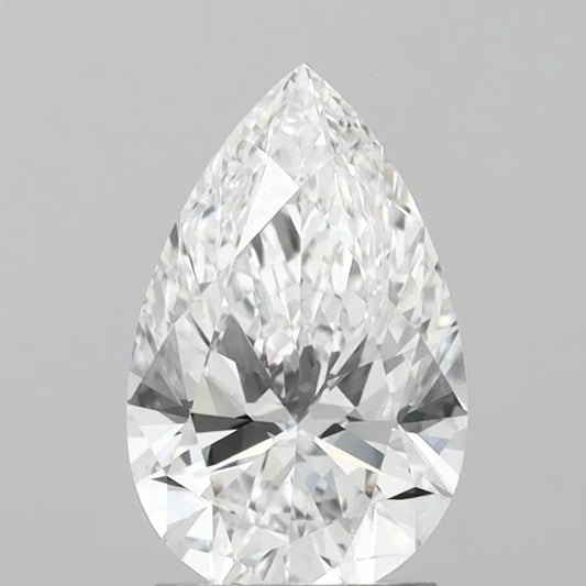 2.02ct Pear Lab Grown Diamond (Colour D, Clarity VVS2, IGI Certified)