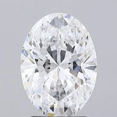 2.04ct Oval Lab Grown Diamond (Colour D, Clarity VVS2, IGI Certified)