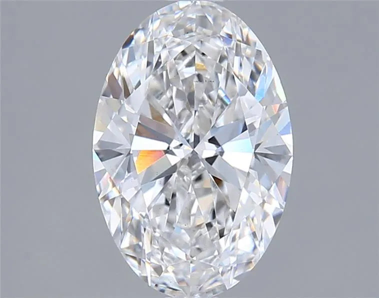 2.05ct Oval Lab Grown Diamond (Colour D, Clarity VS2, IGI Certified)