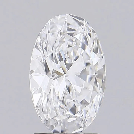2.06ct Oval Lab Grown Diamond (Colour D, Clarity IF, Cut EX, IGI Certified)