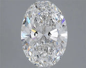 2.06ct Oval Lab Grown Diamond (Colour E, Clarity VVS2, Uncertified)