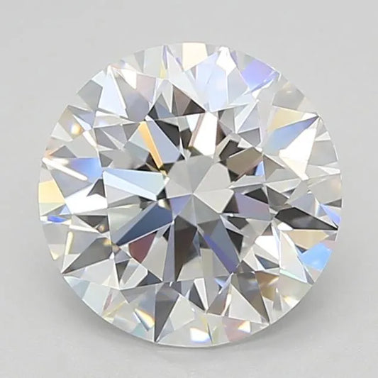 2.08ct Round Lab Grown Diamond (Colour D, Clarity VVS1, Cut VG, GIA Certified)