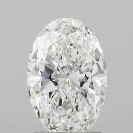 2.09ct Oval Lab Grown Diamond (Colour D, Clarity VVS2, IGI Certified)