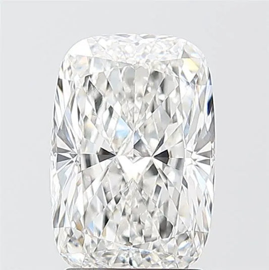 2.10ct Cushion modified Lab Grown Diamond (Colour F, Clarity VVS2, IGI Certified)