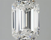 2.20ct Emerald Lab Grown Diamond (Colour E, Clarity VVS2, IGI Certified)
