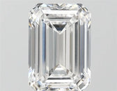 2.42ct Emerald Lab Grown Diamond (Colour D, Clarity VVS2, IGI Certified)