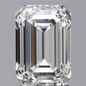 2.50ct Emerald Lab Grown Diamond (Colour D, Clarity VVS2, IGI Certified)