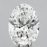 2.50ct Oval Lab Grown Diamond (Colour D, Clarity VVS2, IGI Certified)