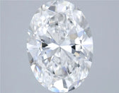 2.50ct Oval Lab Grown Diamond (Colour E, Clarity VVS2, GIA Certified)