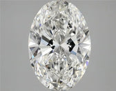 2.50ct Oval Lab Grown Diamond (Colour F, Clarity VS1, IGI Certified)