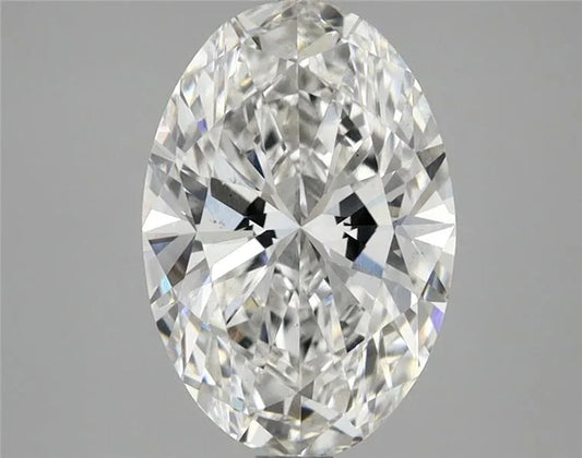 2.50ct Oval Lab Grown Diamond (Colour F, Clarity VS1, IGI Certified)