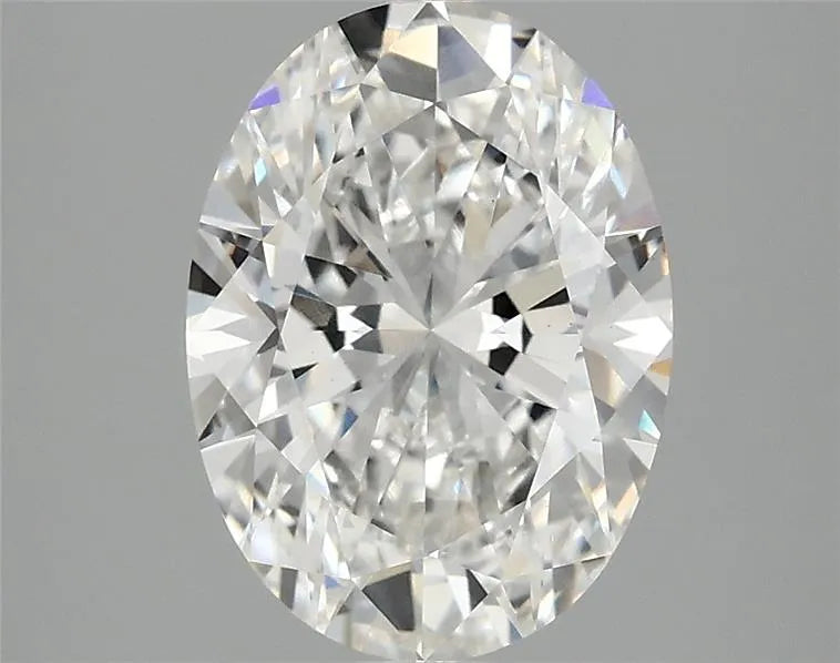 2.50ct Oval Lab Grown Diamond (Colour F, Clarity VVS2, IGI Certified)