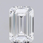 2.57ct Emerald Lab Grown Diamond (Colour D, Clarity VVS1, GIA Certified)