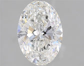2.60ct Oval Lab Grown Diamond (Colour E, Clarity VS2, IGI Certified)