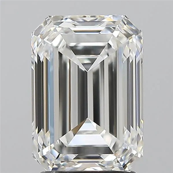 2.73ct Emerald Natural Diamond (Colour G, Clarity VVS2, GIA Certified)