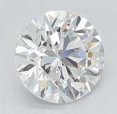 2.95ct Round Lab Grown Diamond (Colour D, Clarity IF, Cut EX, IGI Certified)