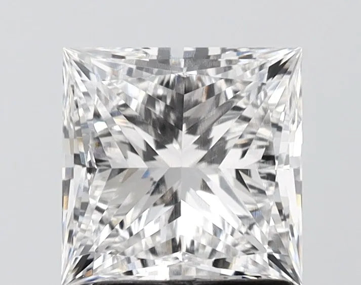 2.00ct Princess Lab Grown Diamond (Colour E, Clarity VVS1, IGI Certified)