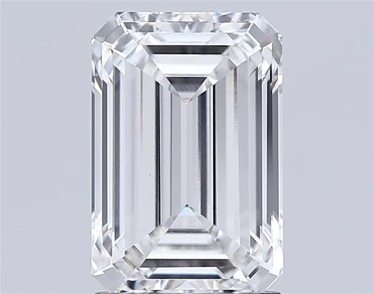 2.03ct Emerald Lab Grown Diamond (Colour E, Clarity VVS2, IGI Certified)