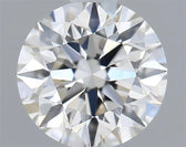 1.00ct Round Natural Diamond (Colour J, Clarity VS2, Cut EX, IGI Certified)