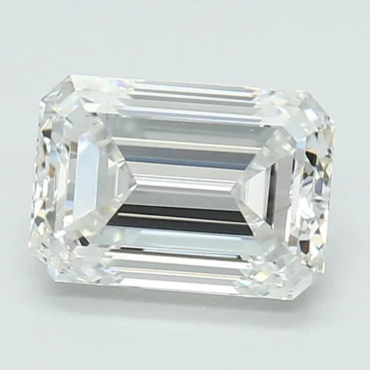 1.70ct Emerald Lab Grown Diamond (Colour E, Clarity VS2, IGI Certified)