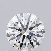 0.70ct Round Lab Grown Diamond (Colour D, Clarity IF, Cut ID, IGI Certified)