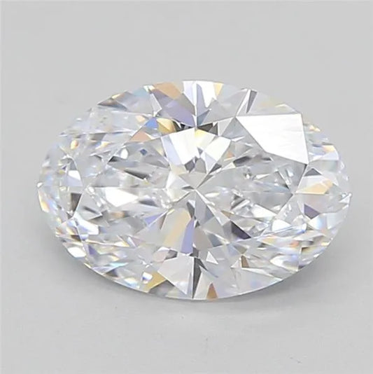 1.50ct Oval Lab Grown Diamond (Colour E, Clarity IF, IGI Certified)