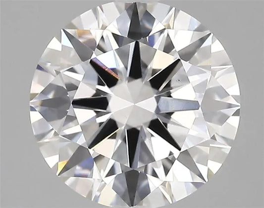 3.00ct Round Lab Grown Diamond (Colour D, Clarity VVS2, Cut EX, IGI Certified)