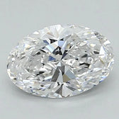 1.04ct Oval Lab Grown Diamond (Colour E, Clarity VVS2, Cut EX, IGI Certified)