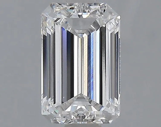 0.98ct Emerald Lab Grown Diamond (Colour E, Clarity VVS2, IGI Certified)
