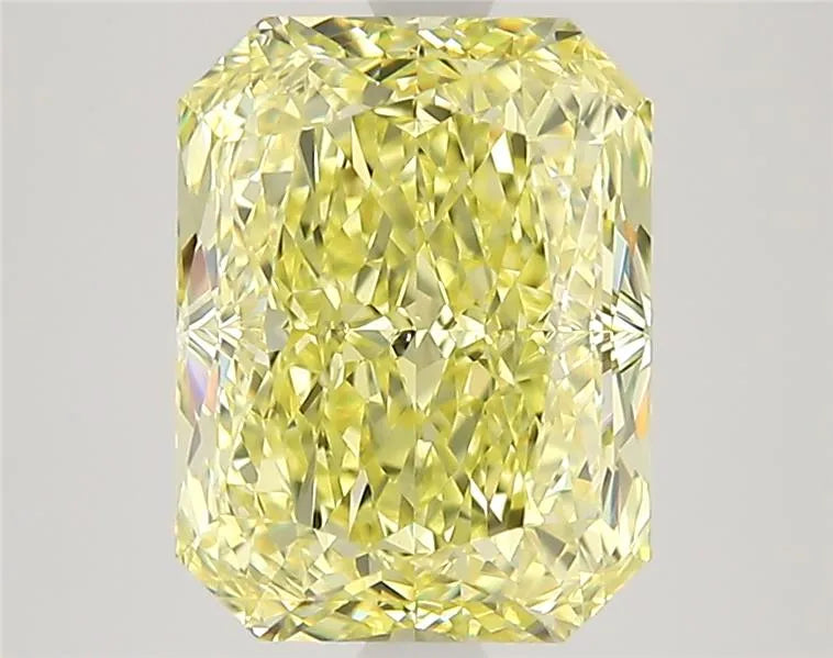 3.17ct Radiant Natural Diamond (Colour Fancy Yellow, Clarity VS1, Cut EX, GIA Certified)