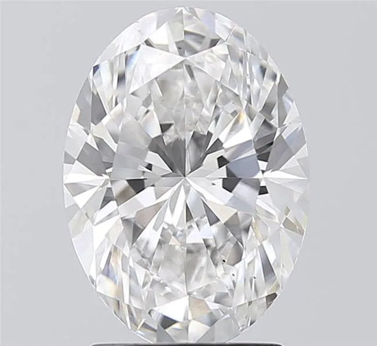 2.36ct Oval Lab Grown Diamond (Colour E, Clarity VS2, IGI Certified)