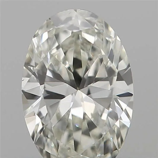 0.24ct Oval Natural Diamond (Colour J, Clarity VS1, GIA Certified)
