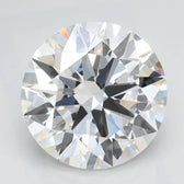 1.50ct Round Lab Grown Diamond (Colour D, Clarity VVS1, Cut EX, IGI Certified)