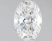 1.00ct Oval Lab Grown Diamond (Colour D, Clarity VVS1, IGI Certified)