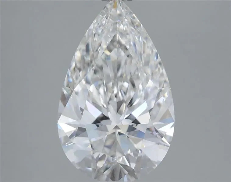 3.12ct Pear Lab Grown Diamond (Colour F, Clarity VVS2, IGI Certified)