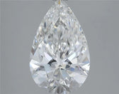 3.12ct Pear Lab Grown Diamond (Colour F, Clarity VVS2, IGI Certified)