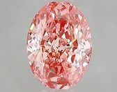 1.03ct Oval Lab Grown Diamond (Colour Fancy Vivid Pink, Clarity VS1, IGI Certified)