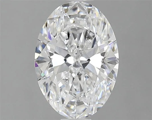 1.40ct Oval Lab Grown Diamond (Colour D, Clarity VVS1, IGI Certified)
