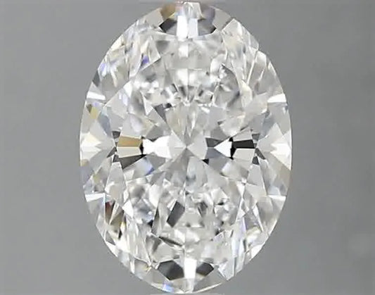 1.50ct Oval Natural Diamond (Colour E, Clarity VVS1, Cut EX, GIA Certified)