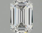 1.77ct Emerald Lab Grown Diamond (Colour E, Clarity VS2, IGI Certified)