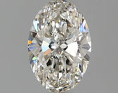 1.09ct Oval Lab Grown Diamond (Colour H, Clarity VS2, IGI Certified)