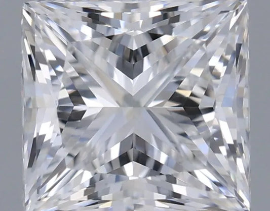 1.01ct Princess Natural Diamond (Colour E, Clarity VVS1, GIA Certified)