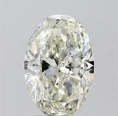 3.01ct Oval Natural Diamond (Colour J, Clarity SI2, Cut VG, IGI Certified)