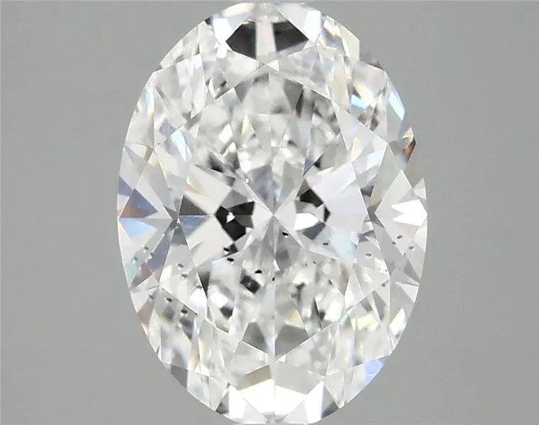 3.03ct Oval Lab Grown Diamond (Colour D, Clarity SI2, IGI Certified)