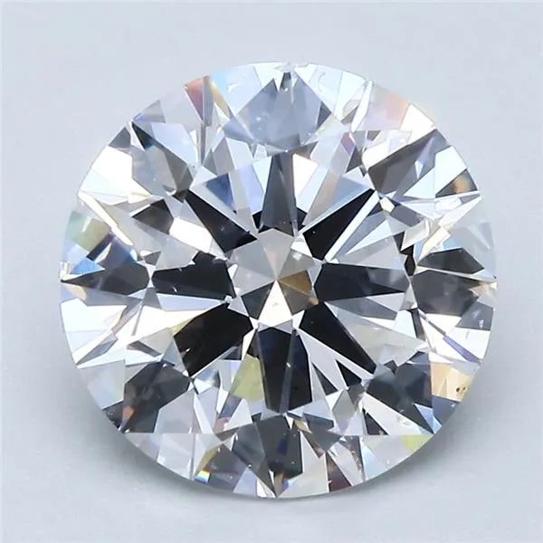 3.50ct Round Natural Diamond (Colour D, Clarity SI1, Cut EX, GIA Certified)