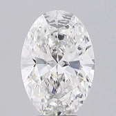 3.87ct Oval Lab Grown Diamond (Colour F, Clarity VVS2, IGI Certified)