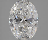 2.06ct Oval Lab Grown Diamond (Colour E, Clarity VVS2, IGI Certified)